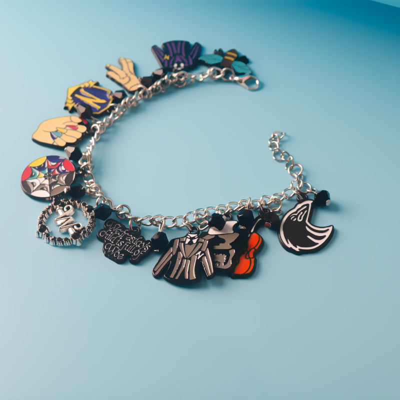 Wednesday Adams Family Alloy Combo Bracelet