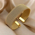 Pulseira Corda de Couro com Aço Inoxidável | Masculina e Unissexo